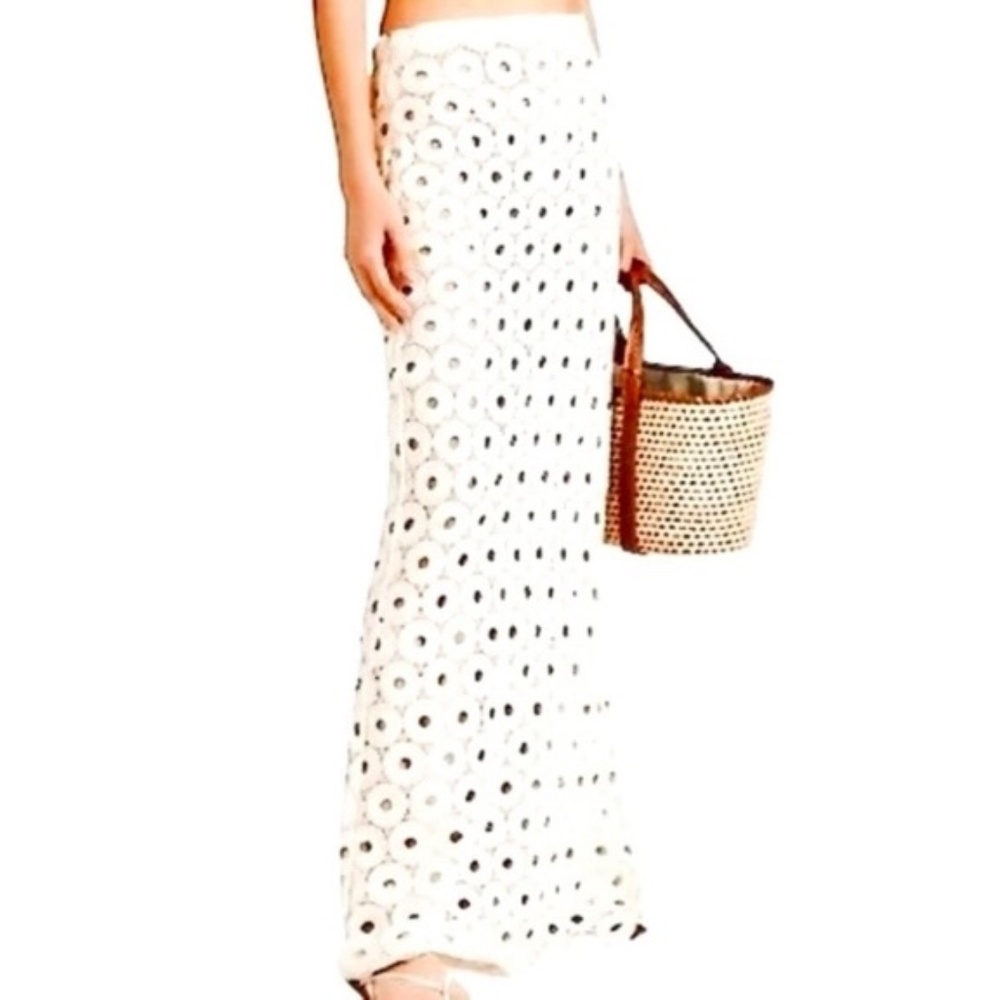 Just Be Queen Maud Maxi Skirt L NEW